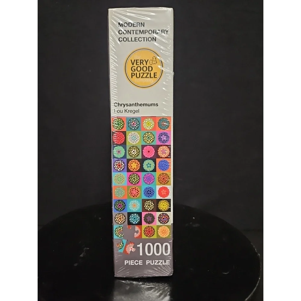 Very Good Puzzle Co Chrysanthemums 1000 Piece Factory Sealed Modern Contemporary